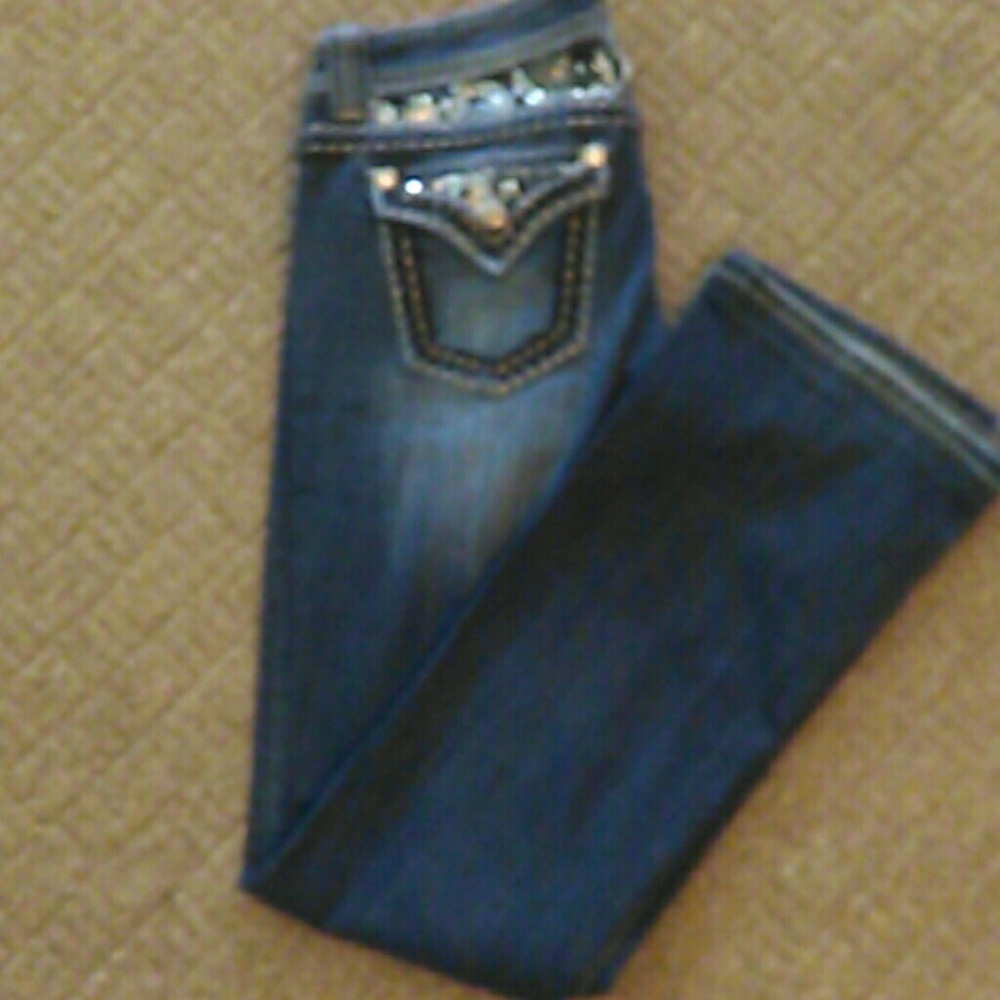 Size 27 easy boot miss me jeans - Picture 3 of 4